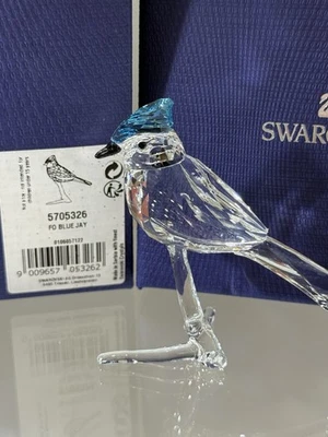 Swarovski Vogel Blauhäher - 5705326 und 5470647 - mit OVP - a.P. 2022 - Bild 1 von 4