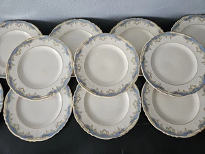 (12) 6.5" Syracuse China Carvel Federal Shape Bread And Butter Plate 12 Pc Vtg - Picture 1 of 10