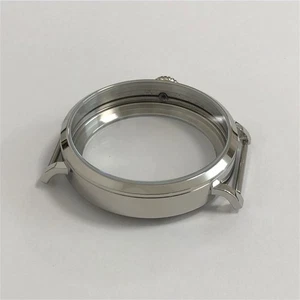 46mm Polished Steel Mineral Crystal Watch Case for ETA6497/6498/ST3600 Movements - Picture 1 of 5