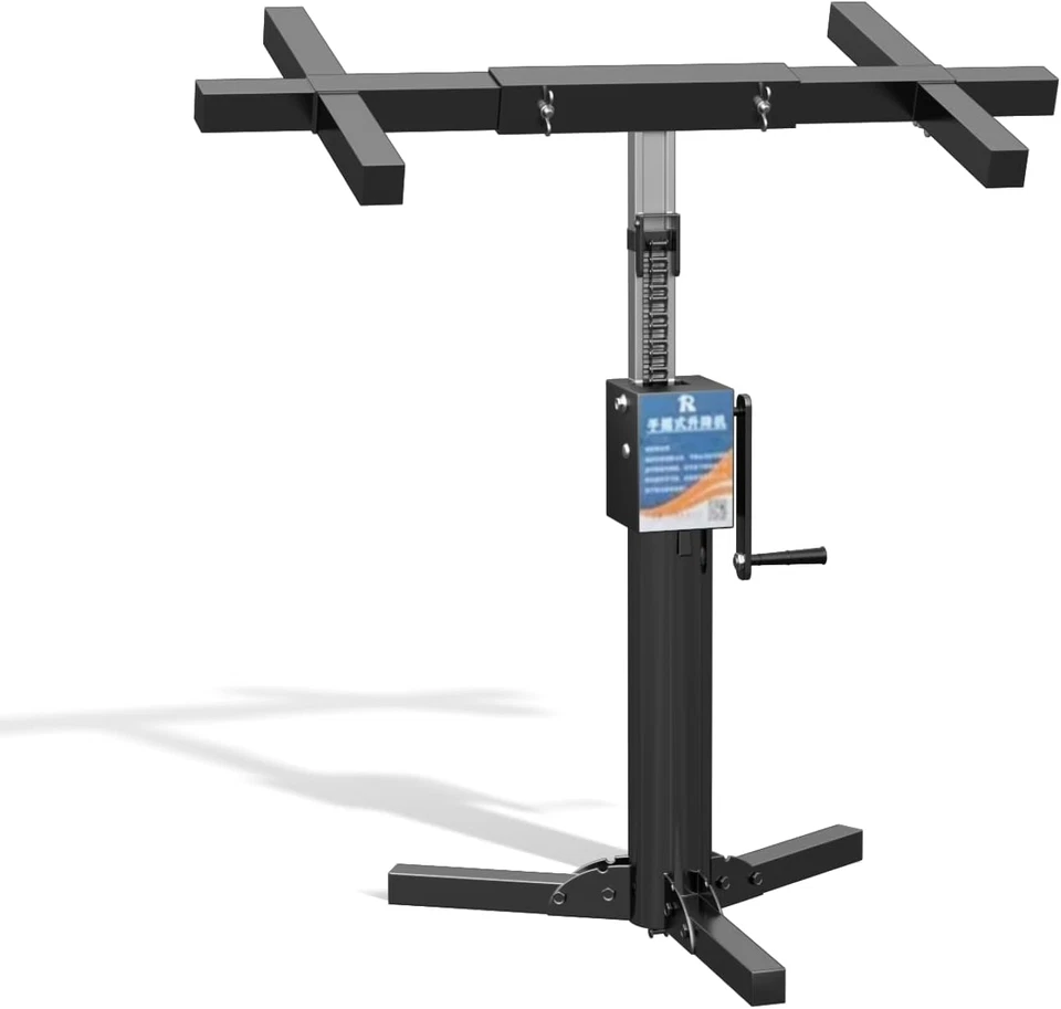 Gato elevador de gabinete para instalación de gabinete, sistema de soporte de herramientas de tercera mano ajustable Foto 1 de 4