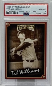 Ted Williams PSA 8 - 1998 Starting Lineup Cooperstown -Pop 1, None Higher - Picture 1 of 8