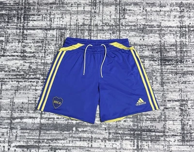 Pantalones Cortos De Colección Adidas Boca Juniors Climacool Fútbol Azul Niños Talla M Foto 1 de 4
