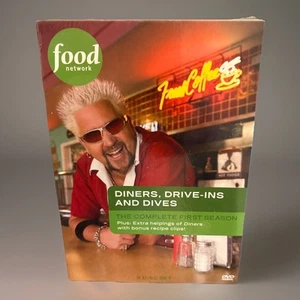 Diners, Drive-Ins and Dives - The Complete First Season (DVD, 2008) NEW SEALED - Picture 1 of 2
