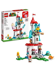 LEGO Super Mario Gato Melocotón Traje y Torre Congelada Juego de Expansión 71407 SELLO ROTO - Imagen 1 de 5