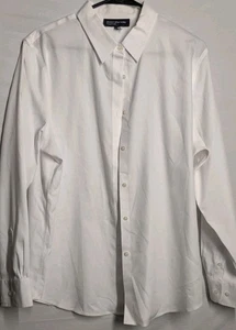 Jones New York button up shirt formal casual size Xl White  - Picture 1 of 8