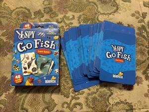 I Spy Go Fish Card Game 44 Jumbo Cards by Briarpatch 2014 Scholastic Ages 3 Plus - Picture 1 of 4