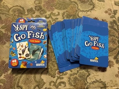 I Spy Go Fish Card Game 44 Jumbo Cards by Briarpatch 2014 Scholastic Ages 3 Plus - Image 1 of 4