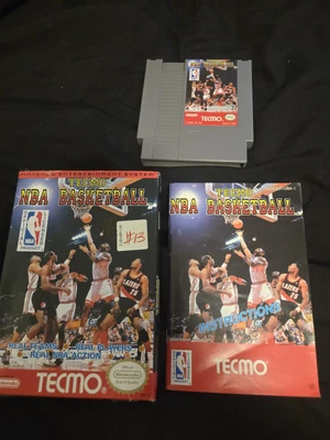 Tecmo NBA Basketball CIB (Nintendo Entertainment System) - Image 1 of 4
