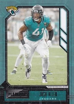 2020 Panini Playbook #18 Josh Allen JAGUARS - Image 1 of 2