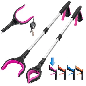2-Pack Grabber Reacher Tool,32 Inch Extra Long Foldable Pick Up Stick with St... - Picture 1 of 6