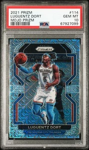2021 Panini Prizm Luguentz Dort #114 Mojo /25 PSA 10 - Picture 1 of 2