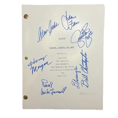 M*A*S*H, Goodbye, Farewell and Amen, Fecha final del guión: 16 de septiembre de 1982 Foto 1 de 4