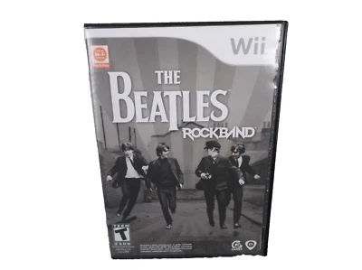The Beatles: Rock Band Juego Nintendo Wii 2007 con Estuche y Manual Foto 1 de 4