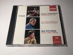 Elgar,Cello Concerto,Sea Pictures,CD, EMI CLASSICS, 1991, USA. - Picture 1 of 2