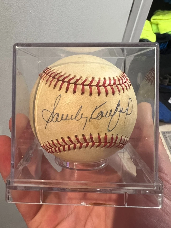 Sandy Koufax Signed Autographed Rawlings Official Major League Baseball PSA COA - Image 1 of 3