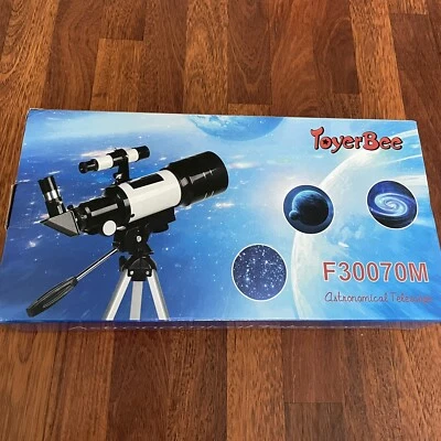 Astronomical Telescope Zoom Outdoor ToyerBee  Kids Adults Open Box - Image 1 of 4
