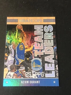2017-18 Panini NBA Hoops Team Leaders Kevin Durant #3 - Image 1 of 2