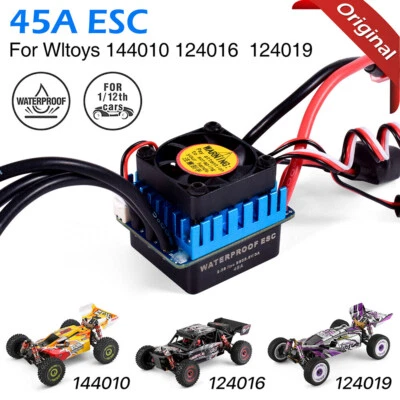 WLtoys 144010 124019 124016 45A Brushless ESC für 1/12 RC Cars Ersatzteile - Bild 1 von 4
