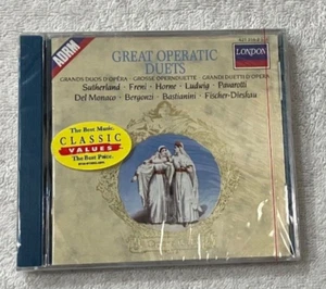 Große Opernduette ~ Sutherland/Pavarotti/Horne/Freni ~ Musik Audio CD - VERSIEGELT - Bild 1 von 1