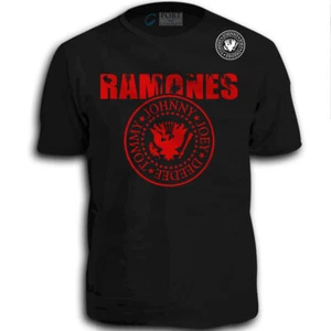The Ramones Classic Punk Rock Retro Vintage Music Band Group Adult Cotton Shirt - Picture 1 of 6