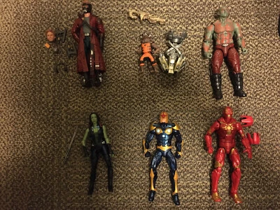 Marvel Legends Groot BAF Wave Nova/Star Lord/Gamora/Drax/Rocket/Space Iron Man Foto 1 de 4