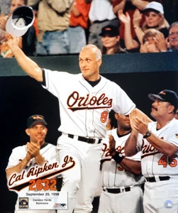 Cal Ripken Jr. 2632 Streak Ends Baltimore Orioles Premium 20x24 POSTER Print - Picture 1 of 1