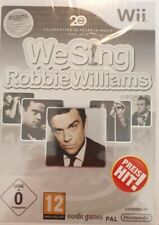 Nintendo Wii Karaoke Spiel We Sing Robbie Williams Neu & OVP Factory sealed