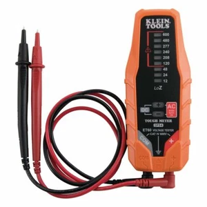 Klein Tools ET60 Electronic AC/DC Voltage Tester, 12 to 600V - Picture 1 of 9