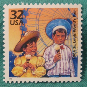32c St. Louis World's Fair-Celebrate the Century-1900s-MNH Single-Scott #3182-e - Picture 1 of 2