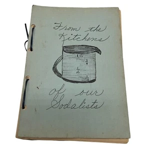 St Michaels Ladies of Sodality Cookbook From the Kitchen of Our Sodalists 1968 - Foto 1 di 6
