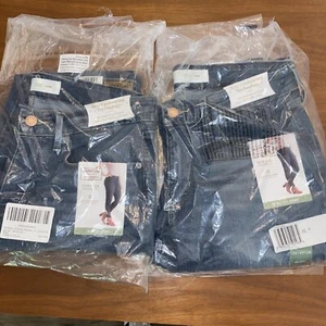 2 Pairs Of Levis Jeans Size 12 711 Skinny Ankle Mid Rise Slim Through Hips - Picture 1 of 7