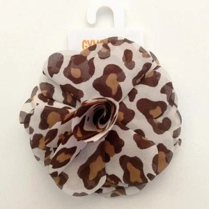 Neu Gymboree Mädchen Leopart Blume Corsage Haarspange Haarschmuck - Bild 1 von 3