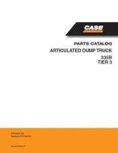 CASE 335B STUFE 3 GELENKMÜLLWAGEN TEILEKATALOG - Bild 1 von 1