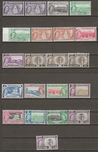 MONTSERRAT 1953/62 SG 136a/149 + Tipo II + 142aab + 157 come nuovo - Foto 1 di 2
