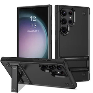 For Samsung Galaxy S24 Ultra/S24 Plus Shockproof Case Kickstan Cover  - Picture 1 of 17