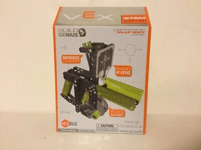 VEX Robotics Build Genius Snap Shot Launcher Kit by Hex Bug - NEW IN SEALED BOX - Image 1 of 2