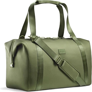 Premium Neoprene Weekender Bag, Travel Bag with Trolley Sleeve, Large Overnight - Picture 1 of 7