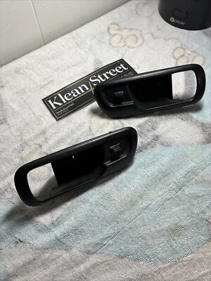 94-01 Acura Integra SEDAN DB8 FRONT Side Inner Door Handle Bezel Cover PAIR - Image 1 of 4