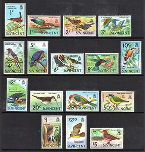 BIRDS - COLLECTION OF ST VINCENT SETS & MINI SHEETS MNH UNMOUNTED MINT - Picture 1 of 9
