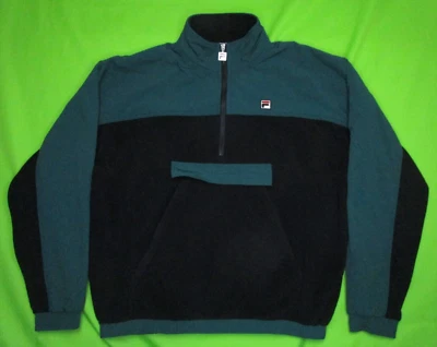 Fila Men's Erick Funnel 1/2 Zip Polar Fleece Jacket - Size L (F21MH041) - Image 1 of 4
