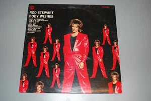 ROD STEWART BODY WISHES VINTAGE LP RECORD 1983 - Picture 1 of 3