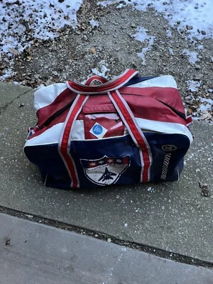 Bolsa de Lona Equipo de Lacrosse Guerrero Hockey 15X15x30 Vinilo Foto 1 de 4