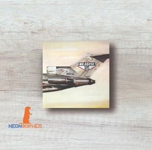 BEASTIE BOYS LICENSED TO ILL CANVAS PRINT ALBUM COVER WALL ART C60 - Picture 1 of 6