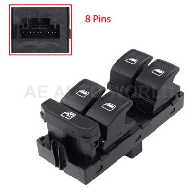 Power Window Switch 5G0959857B for VW Golf MK7 Passat B8 Seat Leon 2013 -2018  - Image 1 of 4