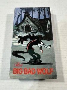 The Big Bad Wolf - VHS Video Tape - 3 Cartoons - Imagen 1 de 3