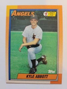 1990 TOPPS KYLE ABBOTT #444 NM - Picture 1 of 1