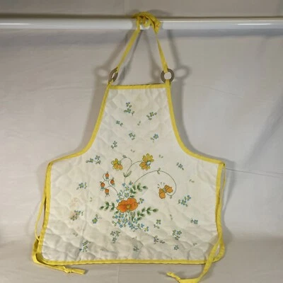 Vintage Corning/Corelle Coordinates Wildflower Apron- RARE - Image 1 of 4