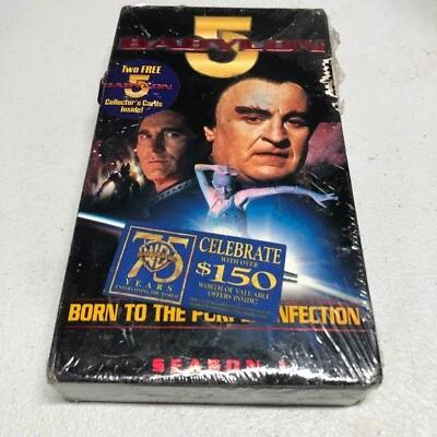 Babylon 5 Vol. 1.3 Born to the Purple/Infection (VHS, 1998) Michael O'Hare - Image 1 of 4