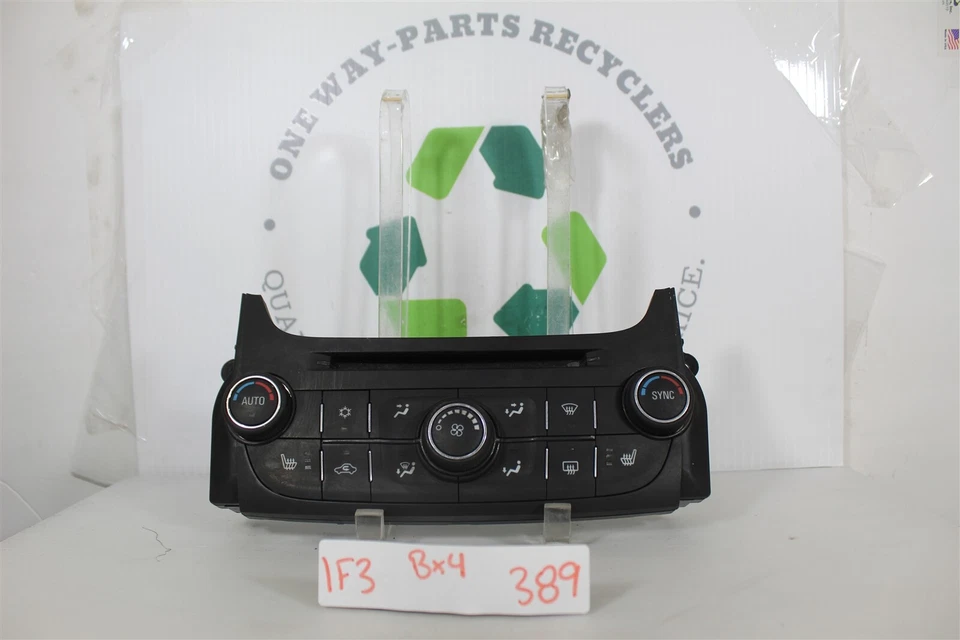 2014 CHEVY MALIBU AC Control 23168354 Module 389 1F3 B4 - Image 1 of 4