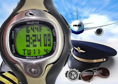 RELÓGIO DIGITAL FREESTYLE, LUZ, LEITURA DE TEMPERATURA, NOVO 🔋 - Imagem 1 de 4